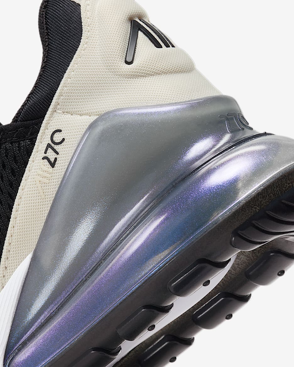 Nike air max 270 metallic women's on sale